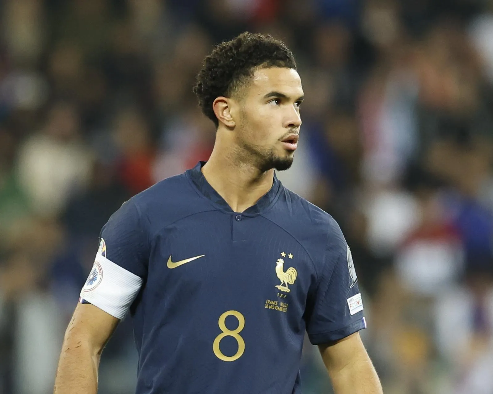 Warren Zaïre-Emery was just 17 when he made his France debut in 2023.