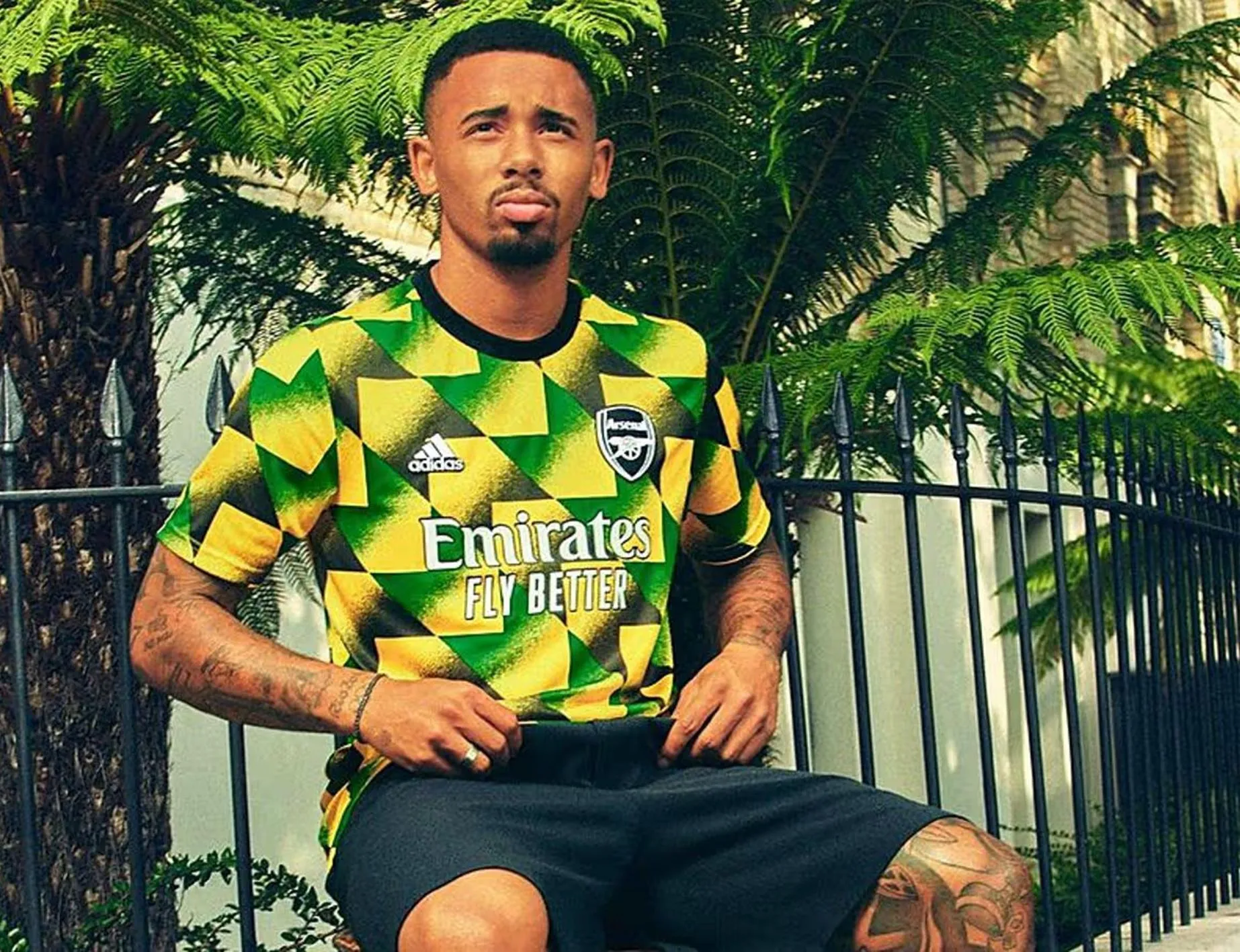 Arsenal reveal new kit ahead of Fulham clash with Jamaica theme before Notting Hill carnival