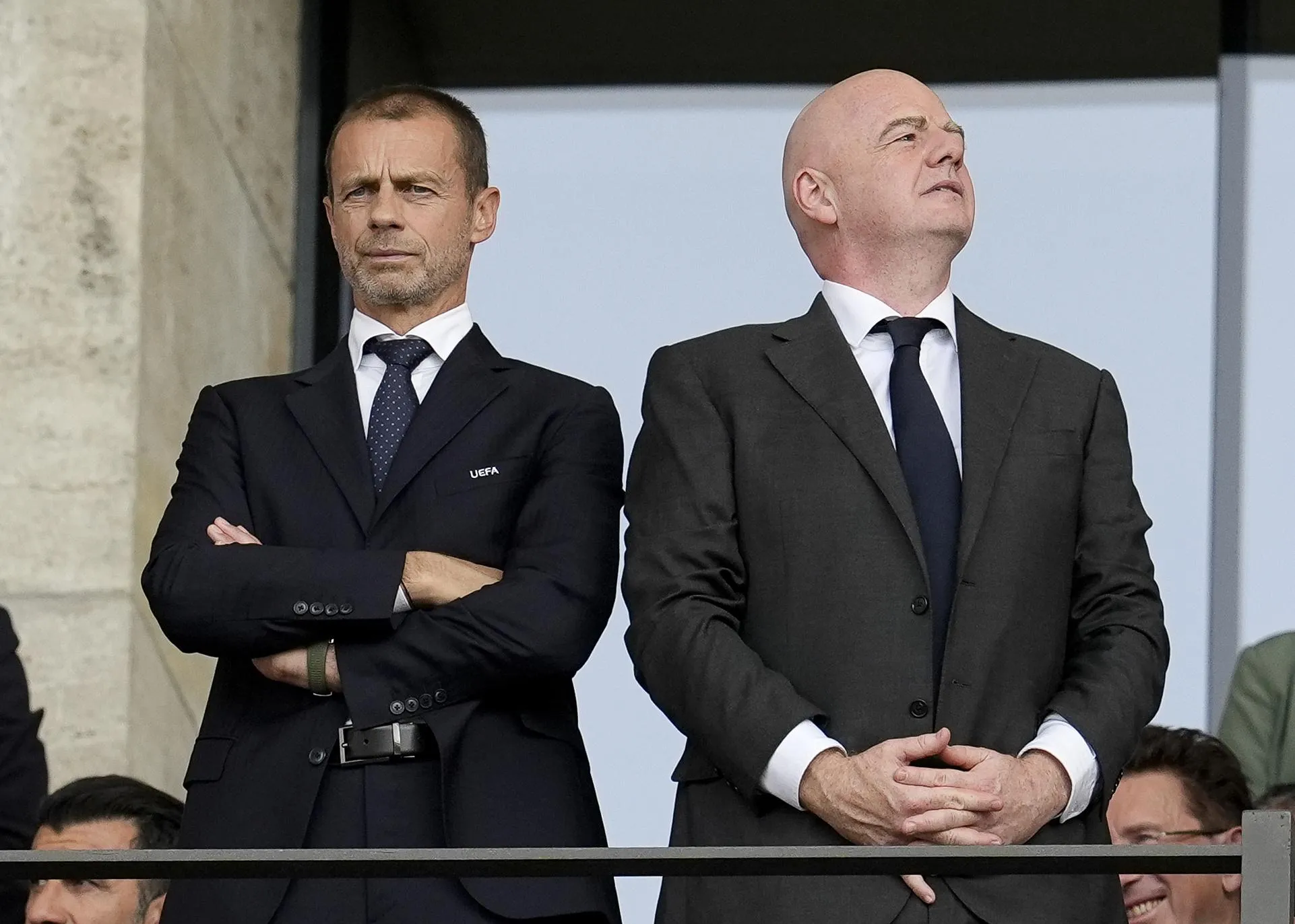 Aleksander Ceferin and Gianni Infantino