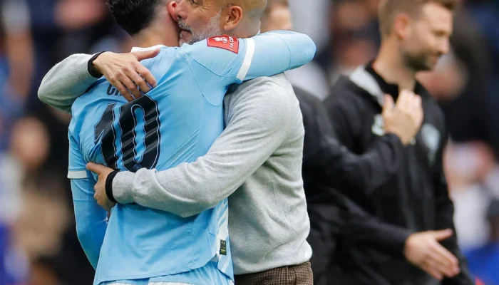 Guardiola souligne l&rsquo;absence de célébration après la victoire en FA Cup