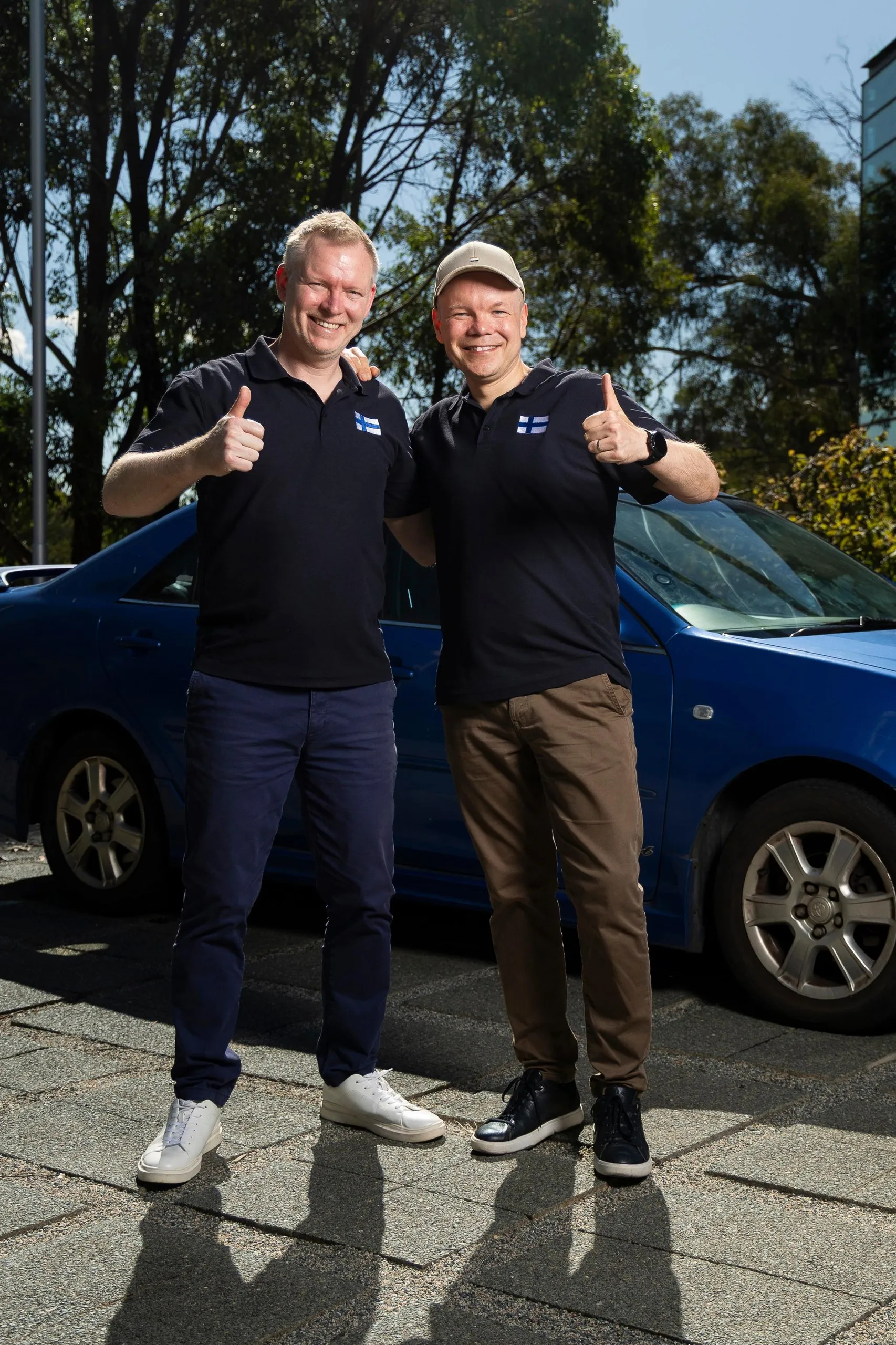 Arto Haapea and his husband and co-driver Steven Morton