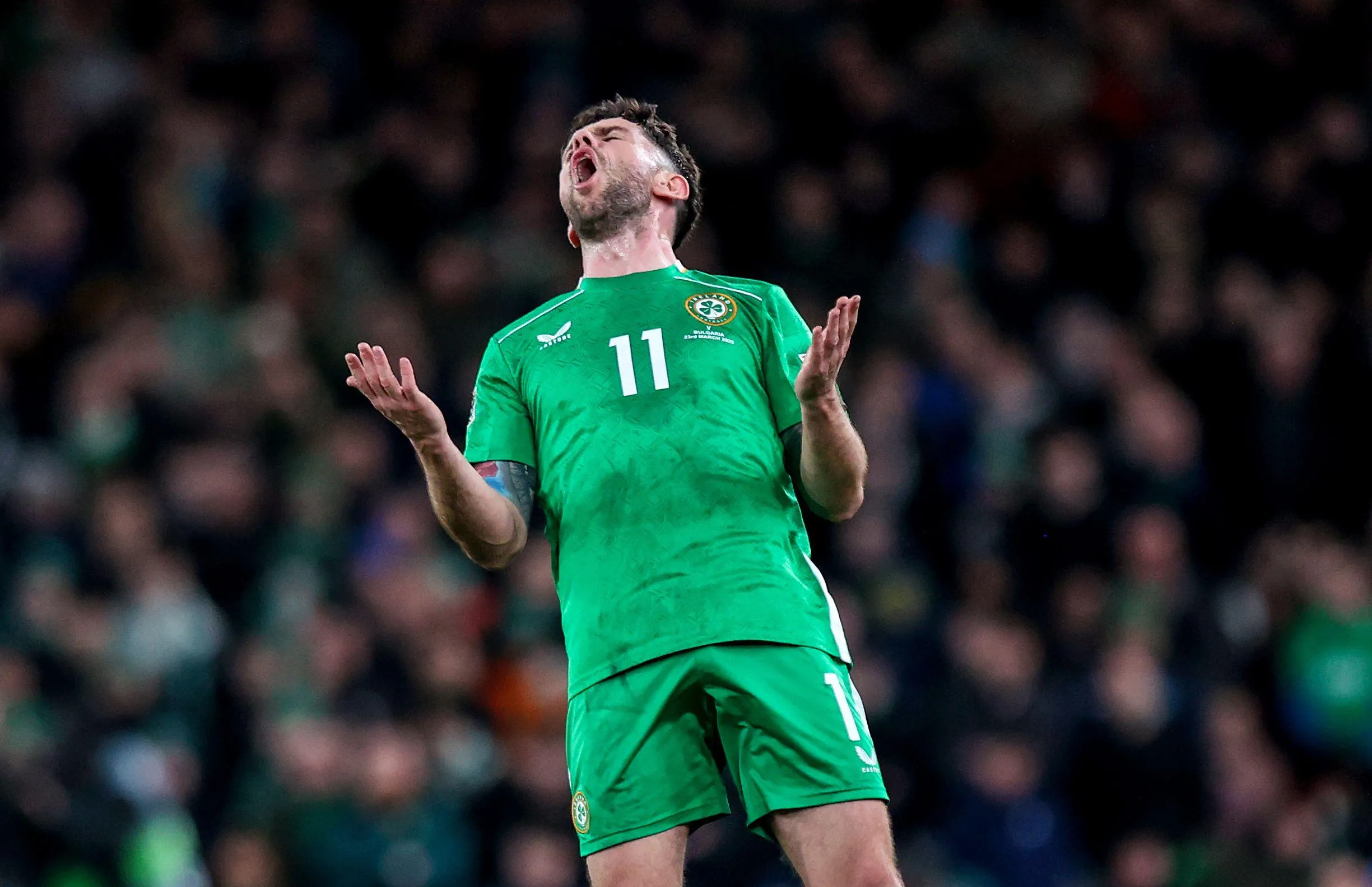 Ireland's Robbie Brady.