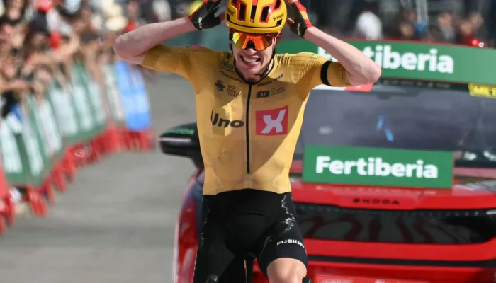 Andreas Leknessund s&rsquo;impose lors de la septième étape de la Vuelta a España