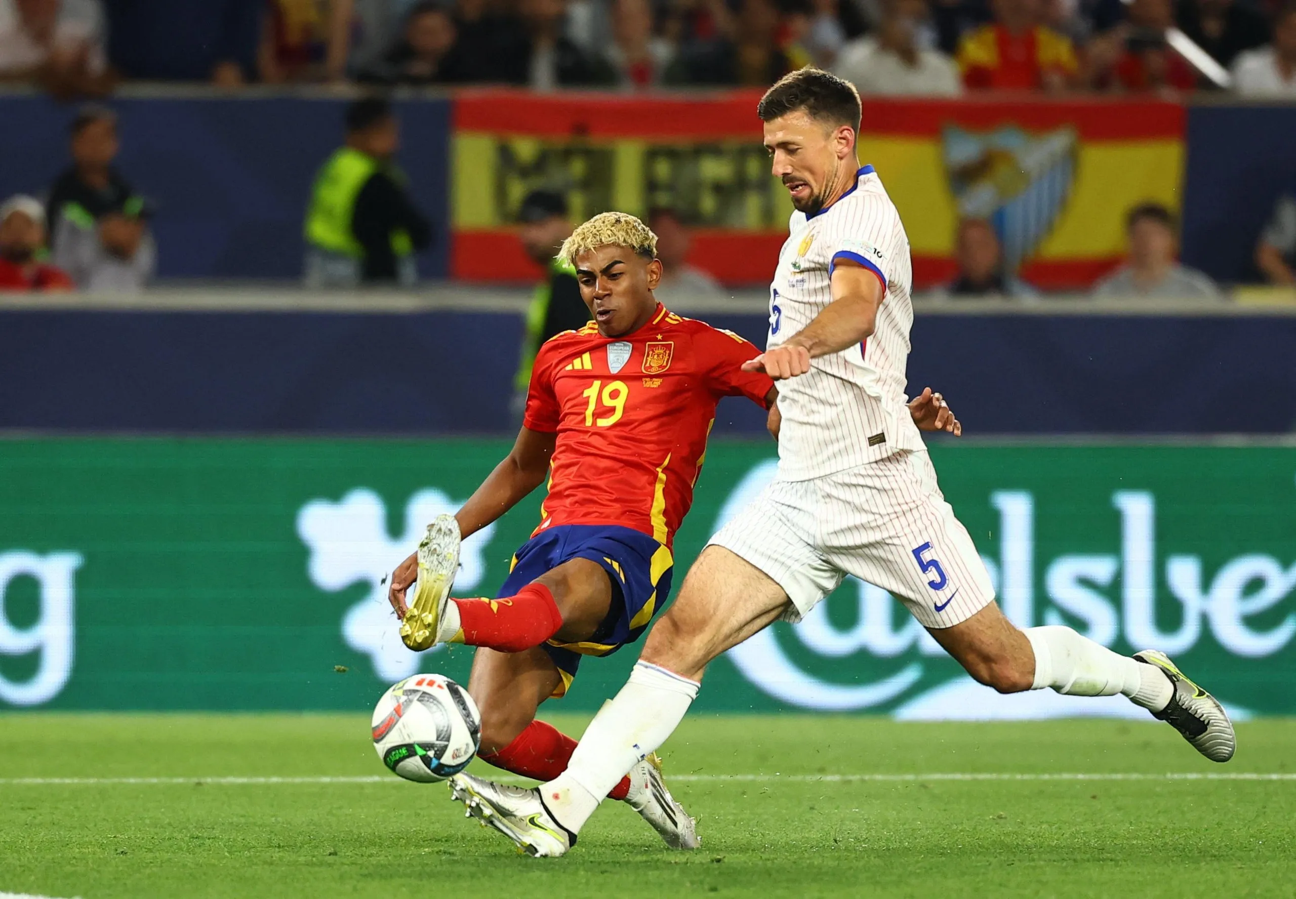 Lamine Yamal scores for Spain
