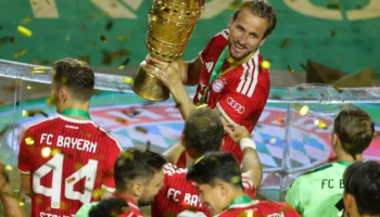 Harry Kane scores a hat-trick to lead Bayern Munich to DFB-Pokal victory