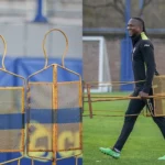 Independiente Santa Fe s&rsquo;entraîne au complexe de Boca avant d&rsquo;affronter River