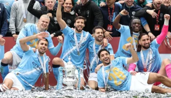 Manchester City remporte la FA Cup, Hearts s&rsquo;incline face au Celtic