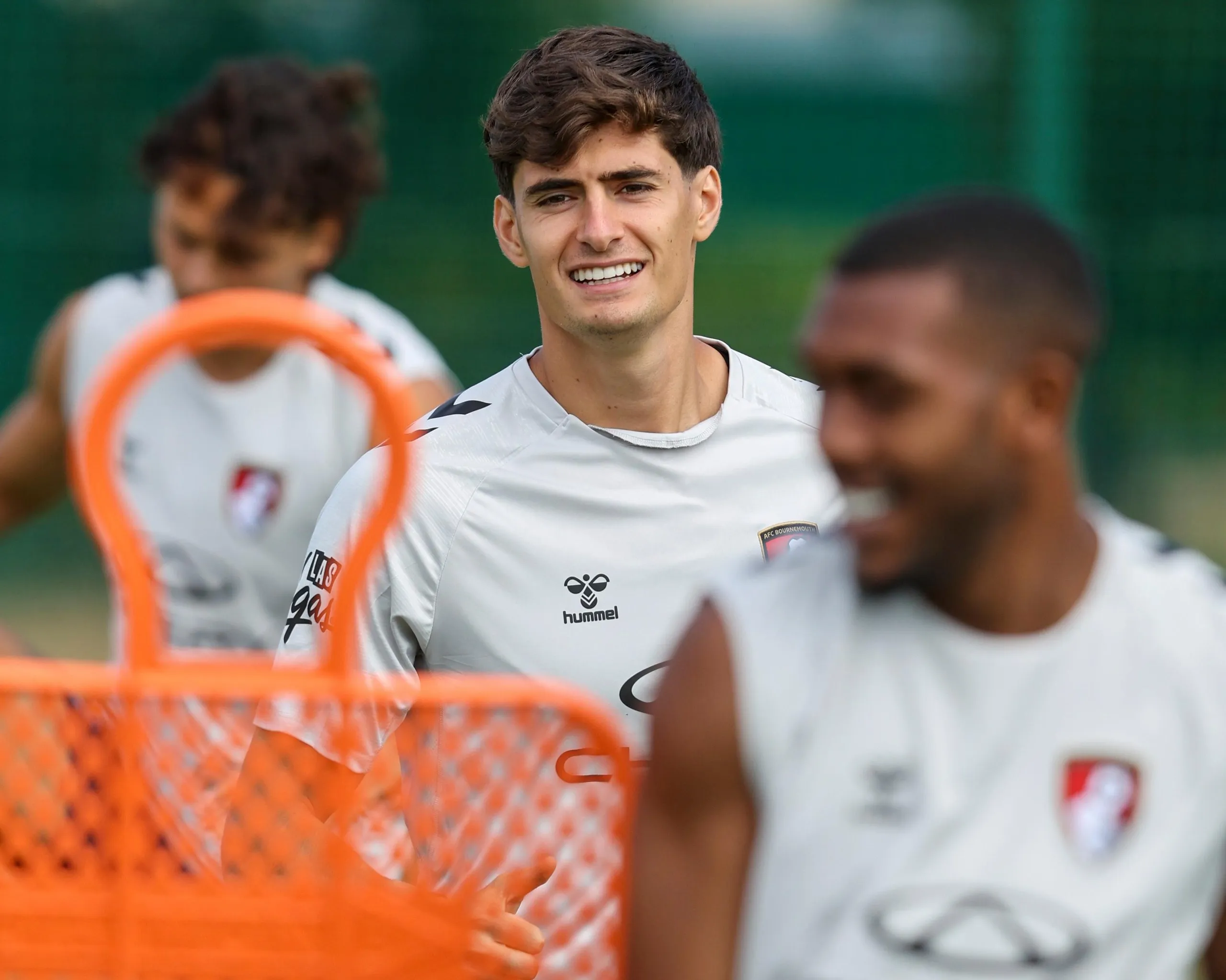António Silva in training with Bournemouth.