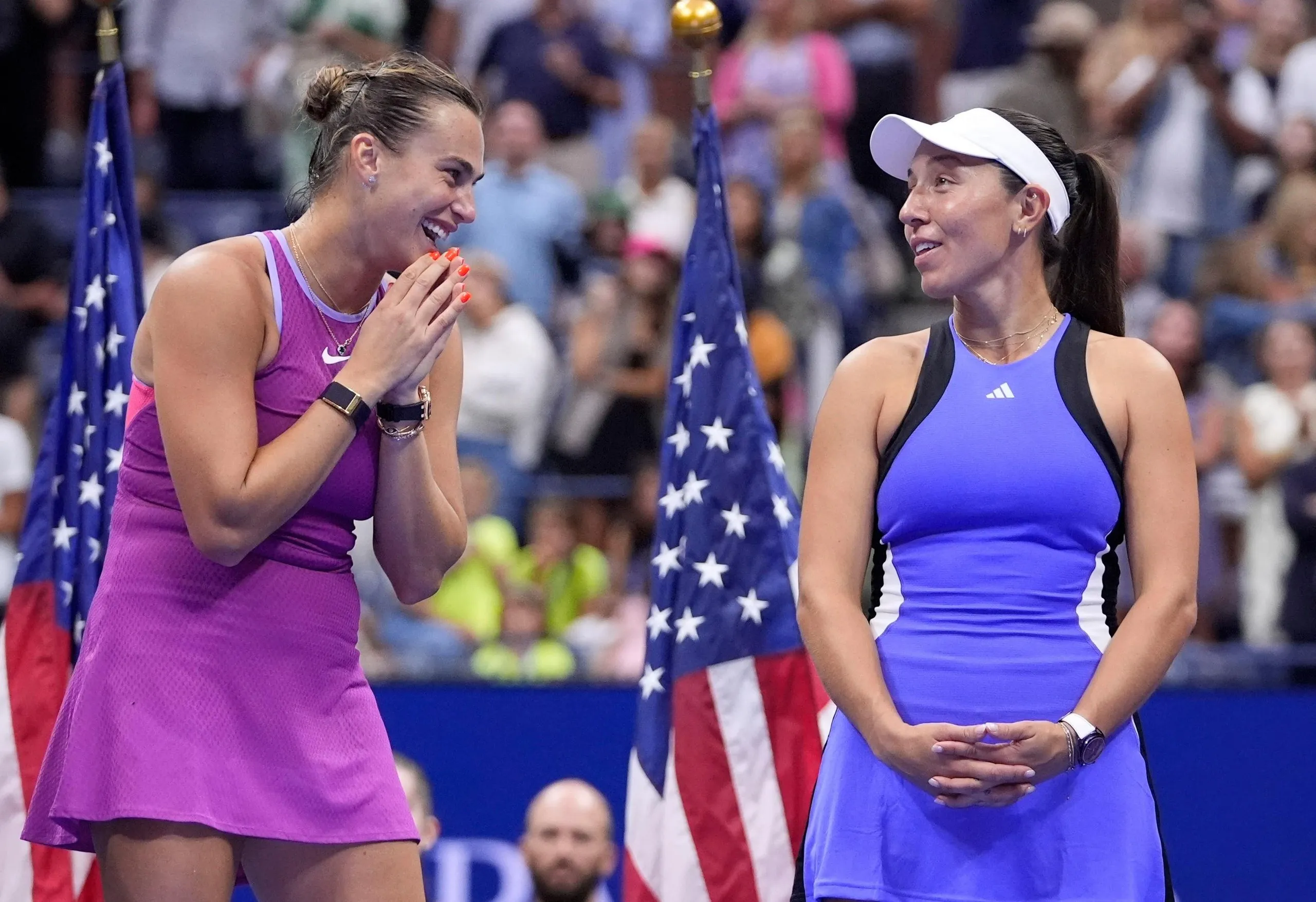 Aryna Sabalenka and Jessica Pegula