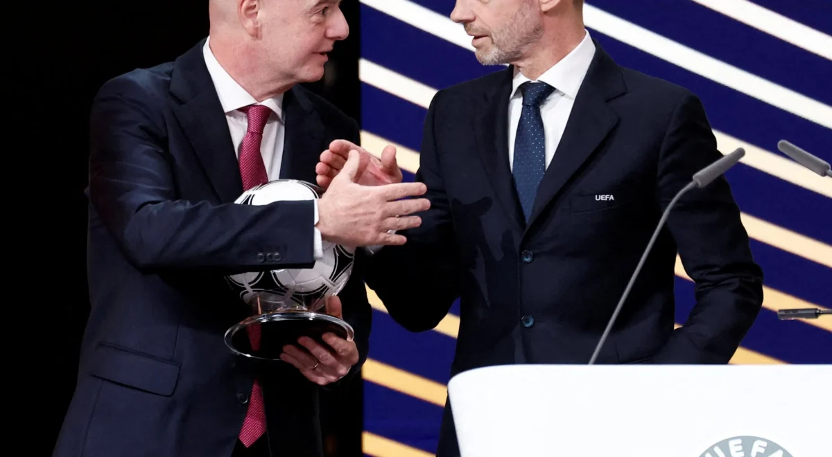 3545.jpg Uefa has formed a rare but fragile united front against Fifa in battle for football’s future | Nick Ames and Matt Hughes
