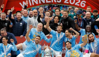 Manchester City remporte la FA Cup grâce à un exploit de Semenyo