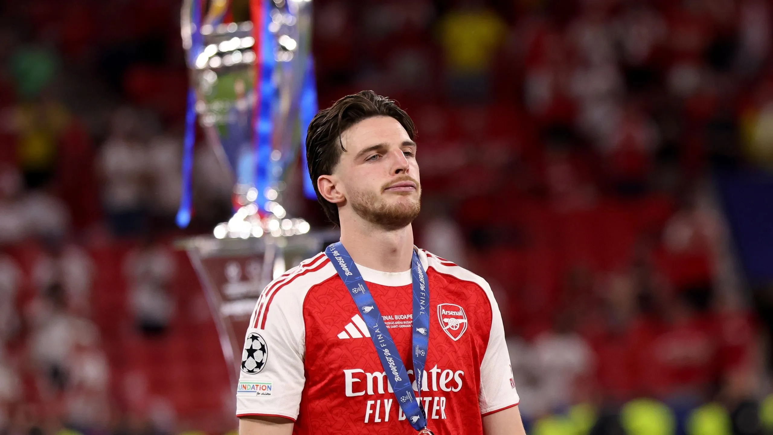 ‘We’re devastated’: Rice, Vitinha, Arteta and Luis Enrique on the Champions League final – video
