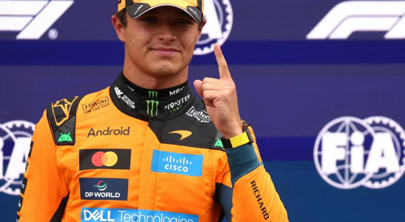 Lando Norris remporte la pole position au GP des Pays-Bas de F1