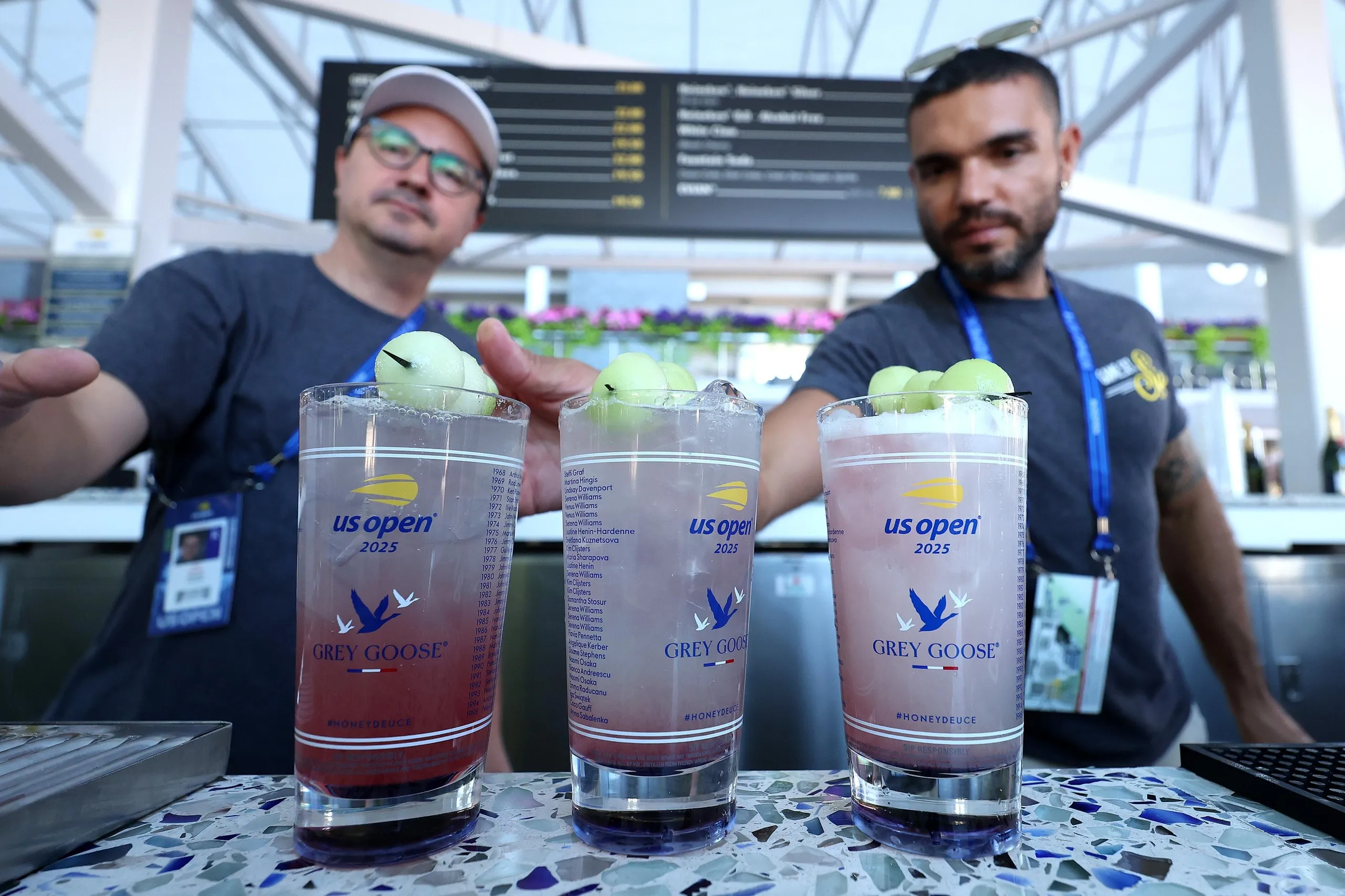 The Honey Deuce, once just a cute themed cocktail in a souvenir cup, has mutated into a fetish object with its own merch line. A record-breaking 556,782 of them were sold at last year’s US Open, according to the USTA.
