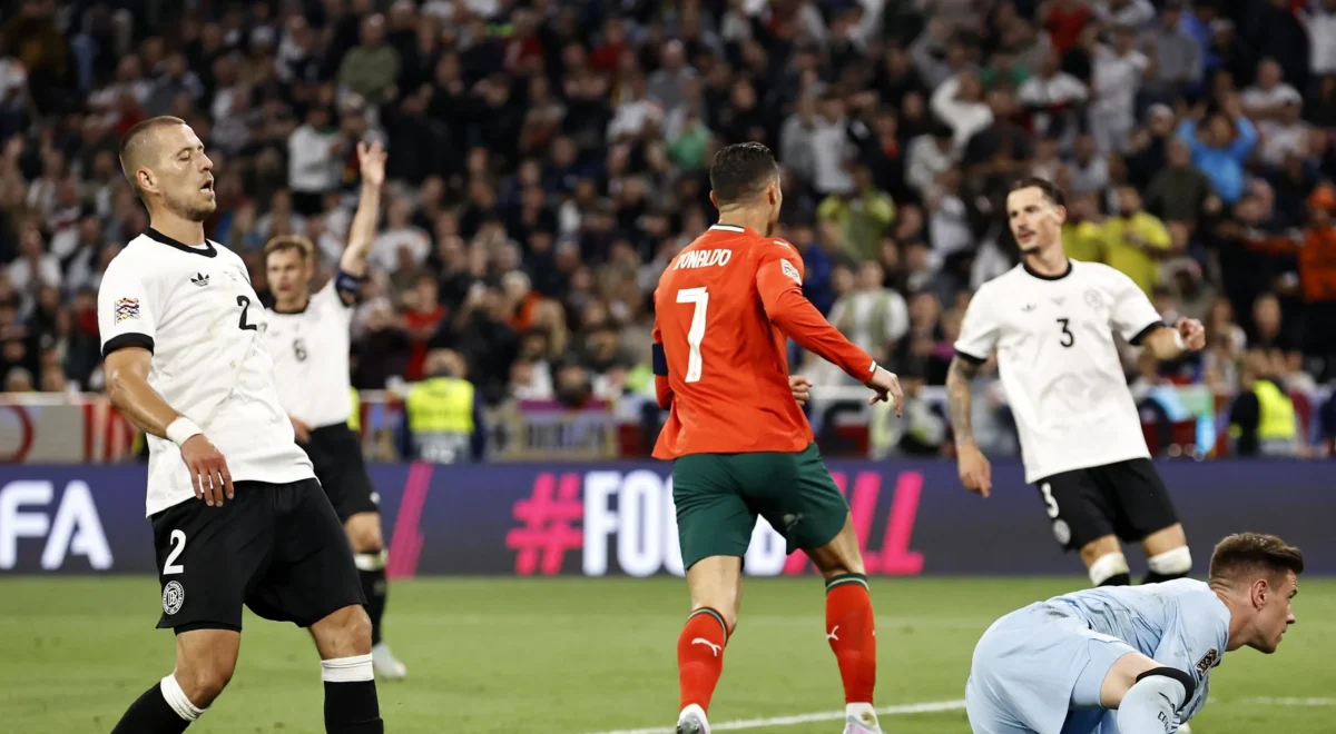 4570.jpg Ronaldo hits winner as Portugal floor Germany to reach Nations League final