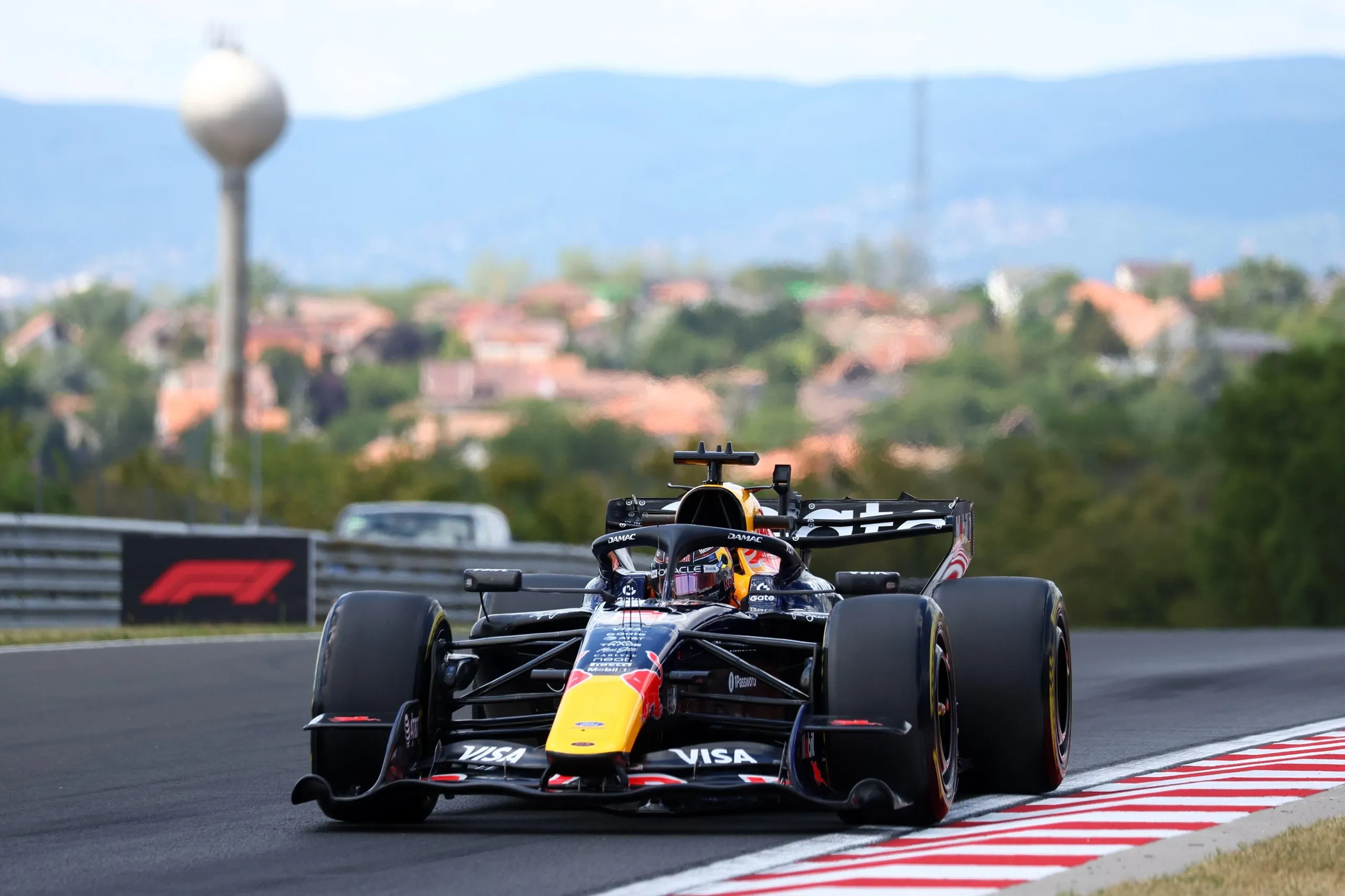 Max Verstappen in Friday practice