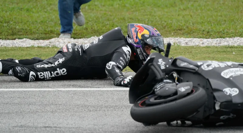 Jorge Martín suffers serious injuries in pre-season testing accident
