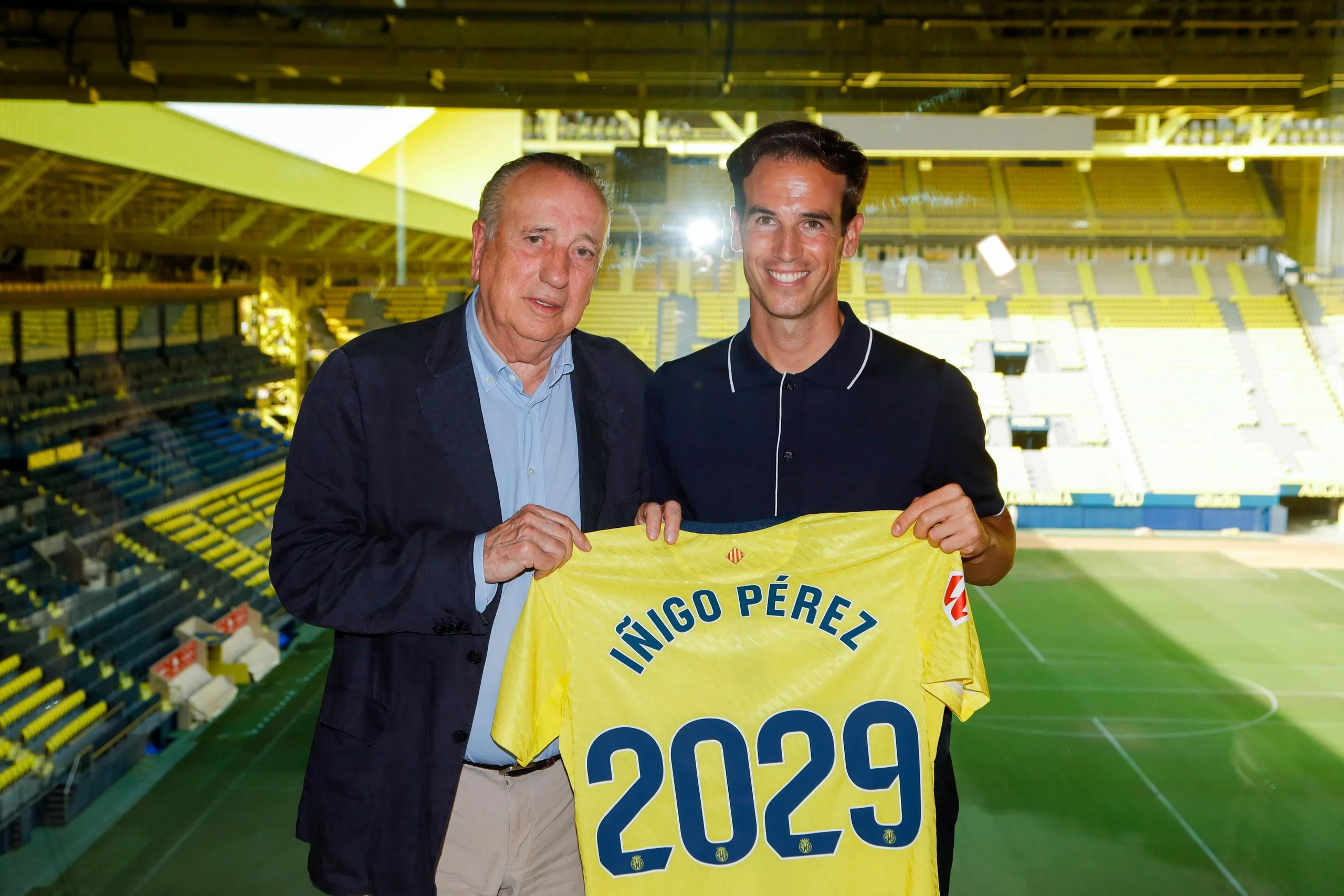 Iñigo Pérez is unveiled as the new manager of Villarreal