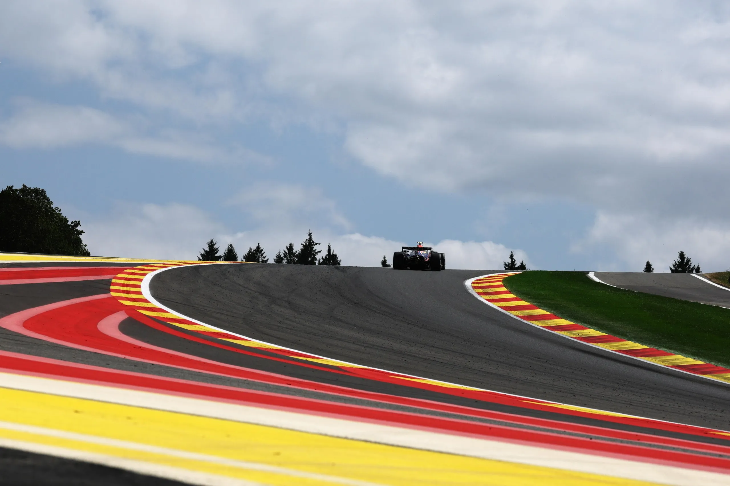 France’s Isack Hadjar driving the Oracle Red Bull Racing RB22 Red Bull Ford