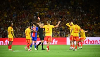 Kyllian Antonio expulsé lors du Trophée des champions contre le PSG