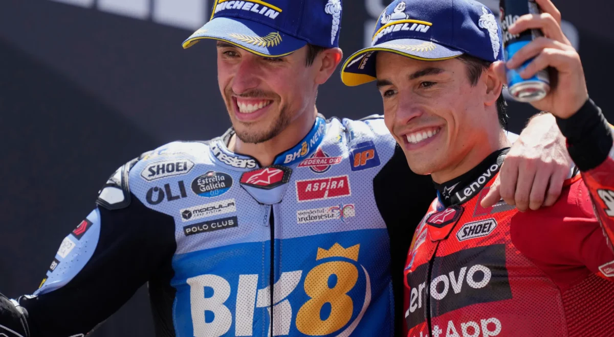 6951.jpg MotoGP: Marc Márquez rules as king of Aragon … with brother Álex his closest challenger
