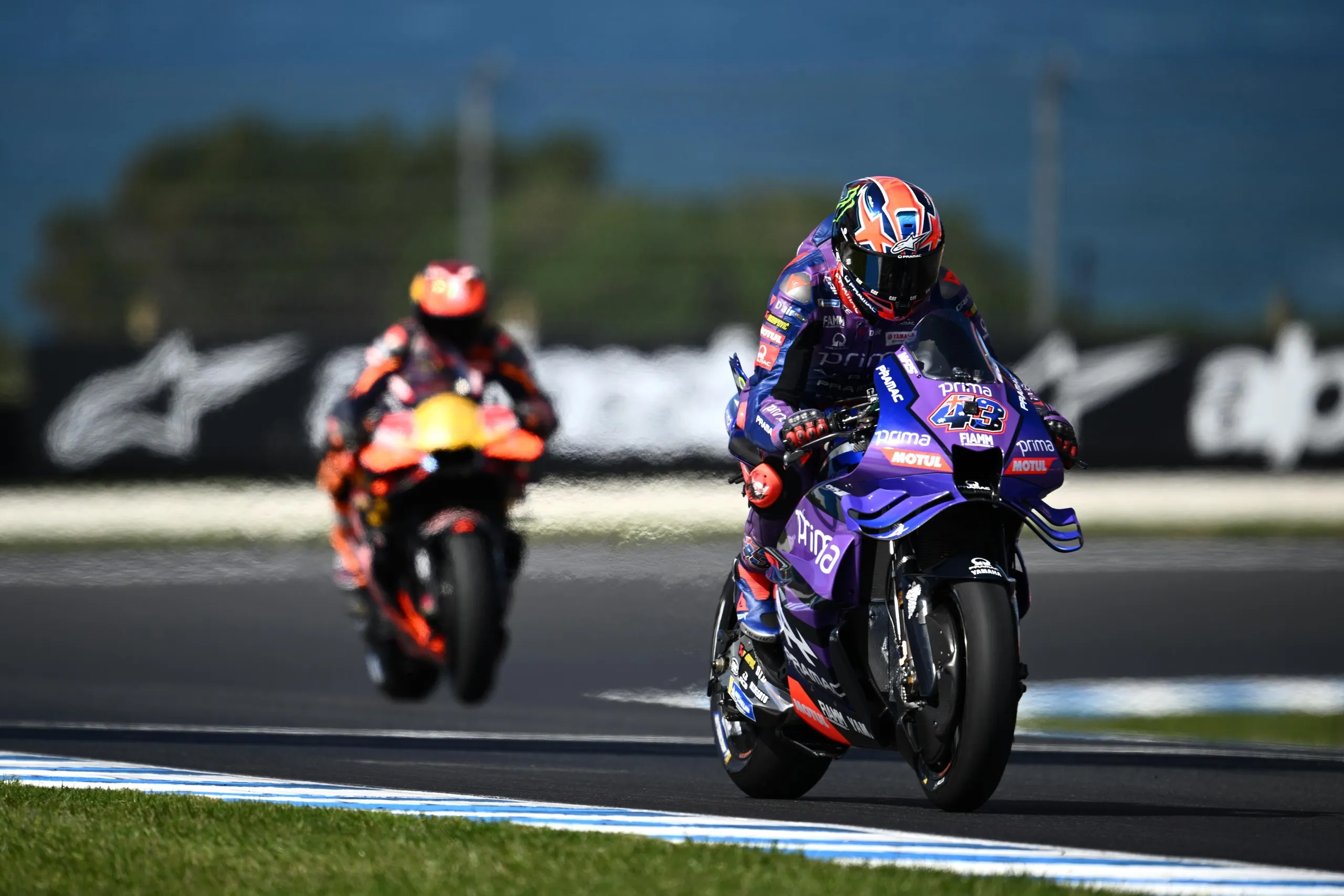 Miller on his Prima Pramac Yamaha