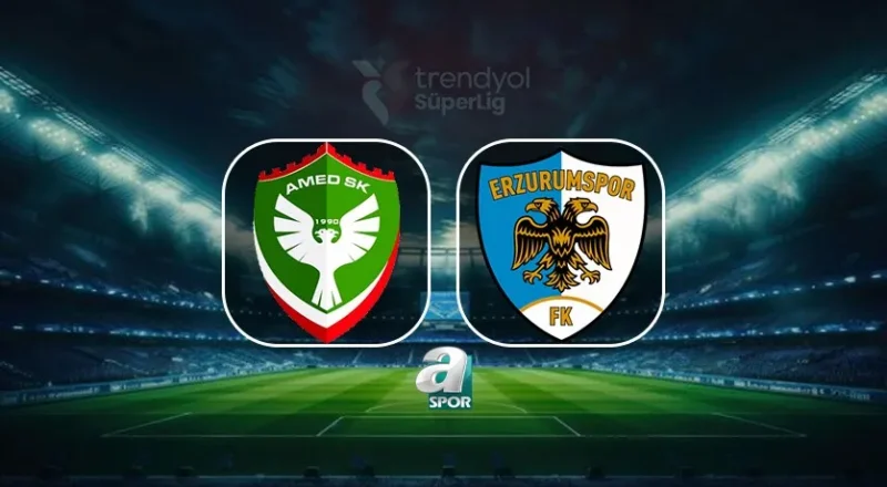Amedspor et Erzurumspor FK s&rsquo;affrontent lors de la première journée de la Süper Lig