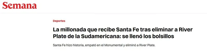 “Santa Fe hizo historia”: Así fue la bajada del medio Semana