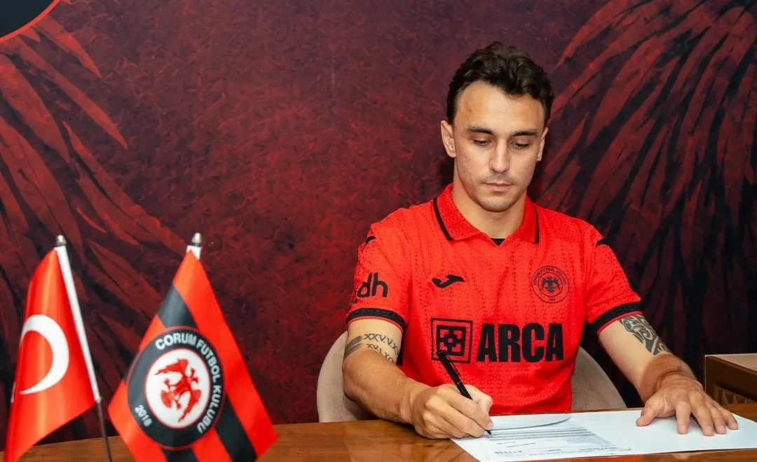 Çorum FK, Gökhan Sazdağı ile 2+1 yıllık sözleşme imzaladığını açıkladı!