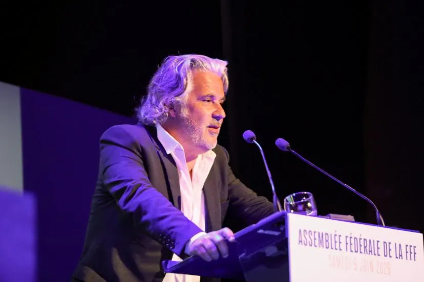 decf8.jpg Annoncé sur le départ depuis des mois, Vincent Labrune défend son bilan à la LFP : « Sportivement, le football français se porte très bien »