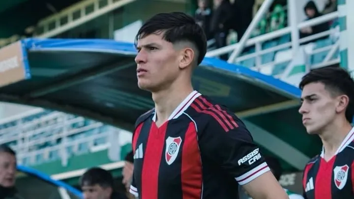 Yutiel Susano, joven lateral de River. Foto: Instagram