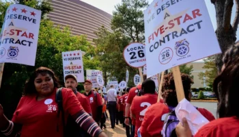 Des travailleurs d&rsquo;Encore Boston Harbor menacent de faire grève le 1er septembre