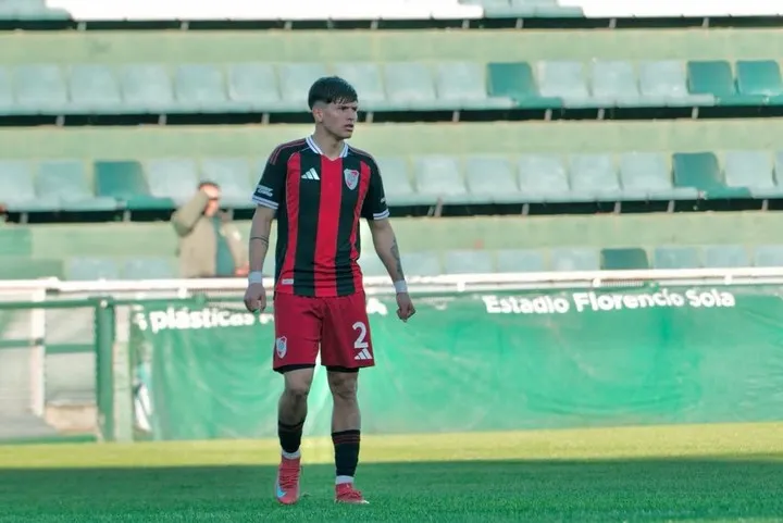 Yutiel Susano, joven lateral de River. Foto: Instagram