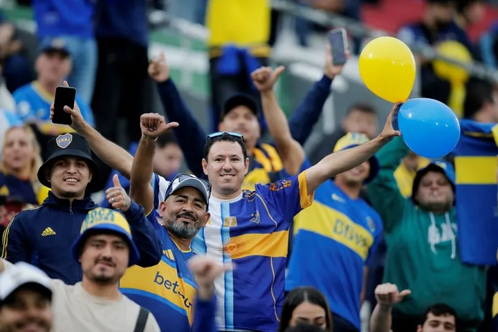 Los hinchas de Boca en Paraguay (REUTERS)