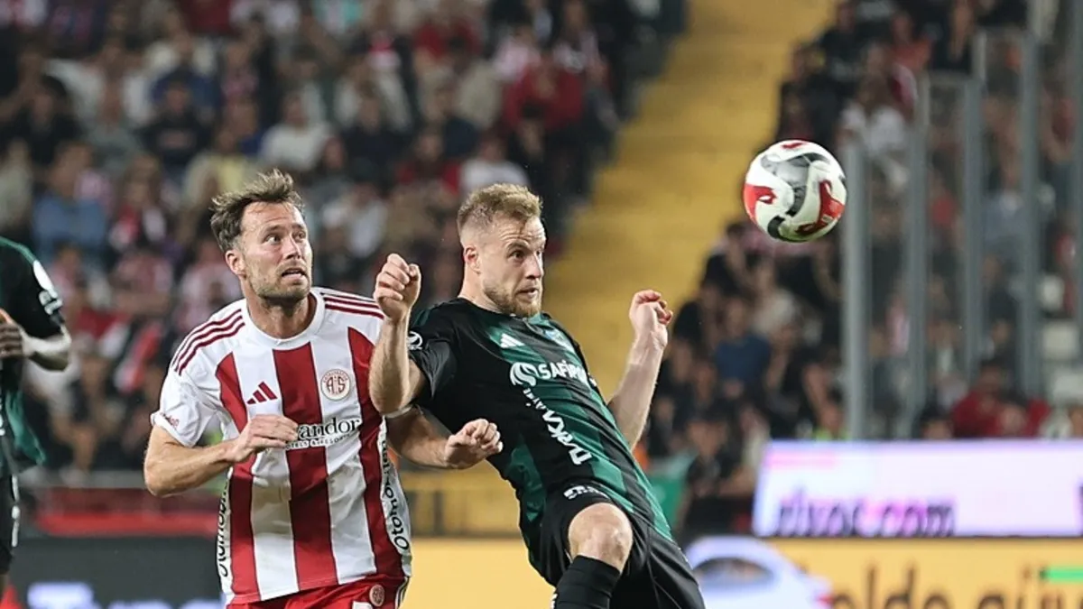 Hesap.com Antalyaspor kazandı ama ligde kalamadı