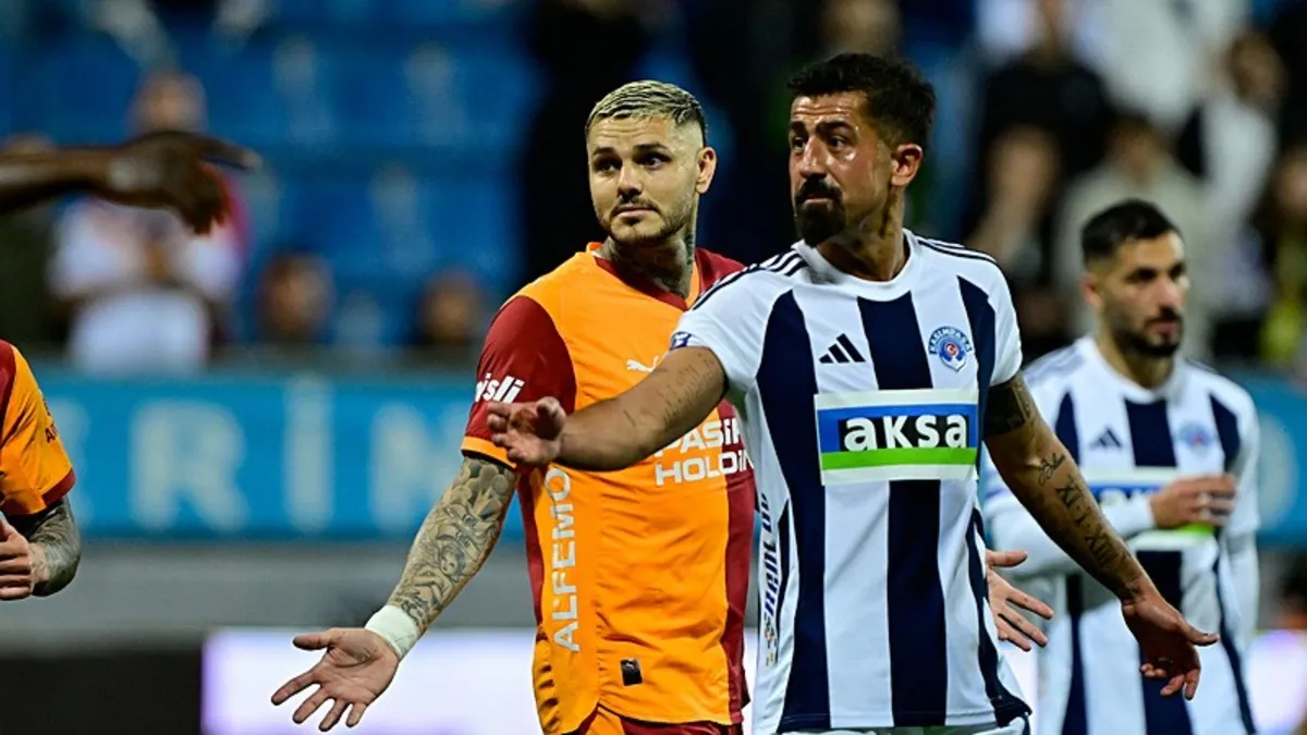 Şampiyon Galatasaray sezonu mağlubiyetle bitirdi