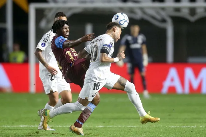Ney vs Macará. (EFE)