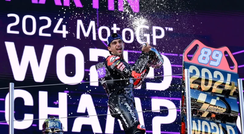 Jorge Martín remporte le titre mondial MotoGP 2024 avec émotion