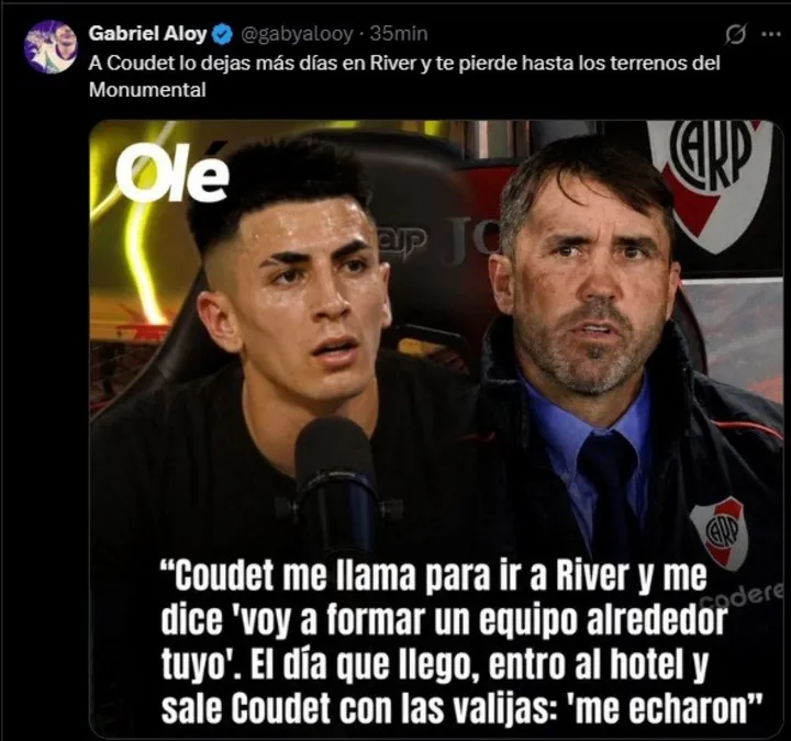 Los memes de la eliminación de River de la Sudamericana