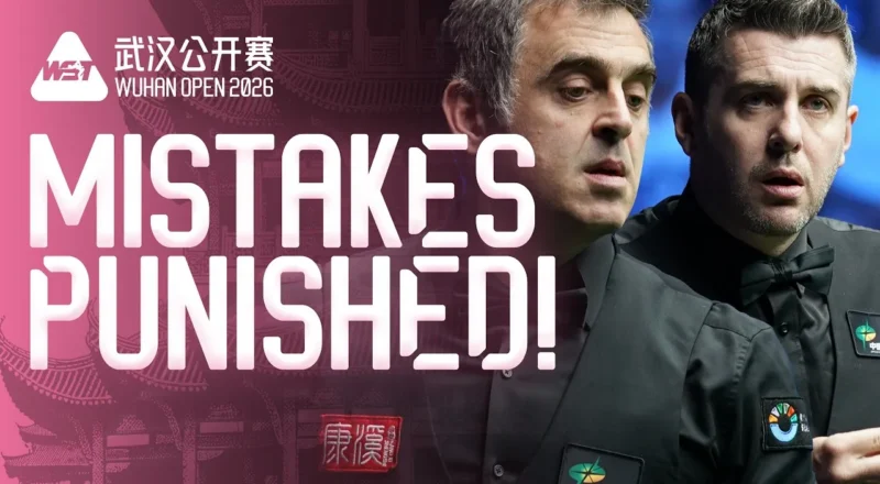 Wuhan Open 2026 : O’Sullivan prend sa revanche sur Selby, Chang Bingyu élimine Trump