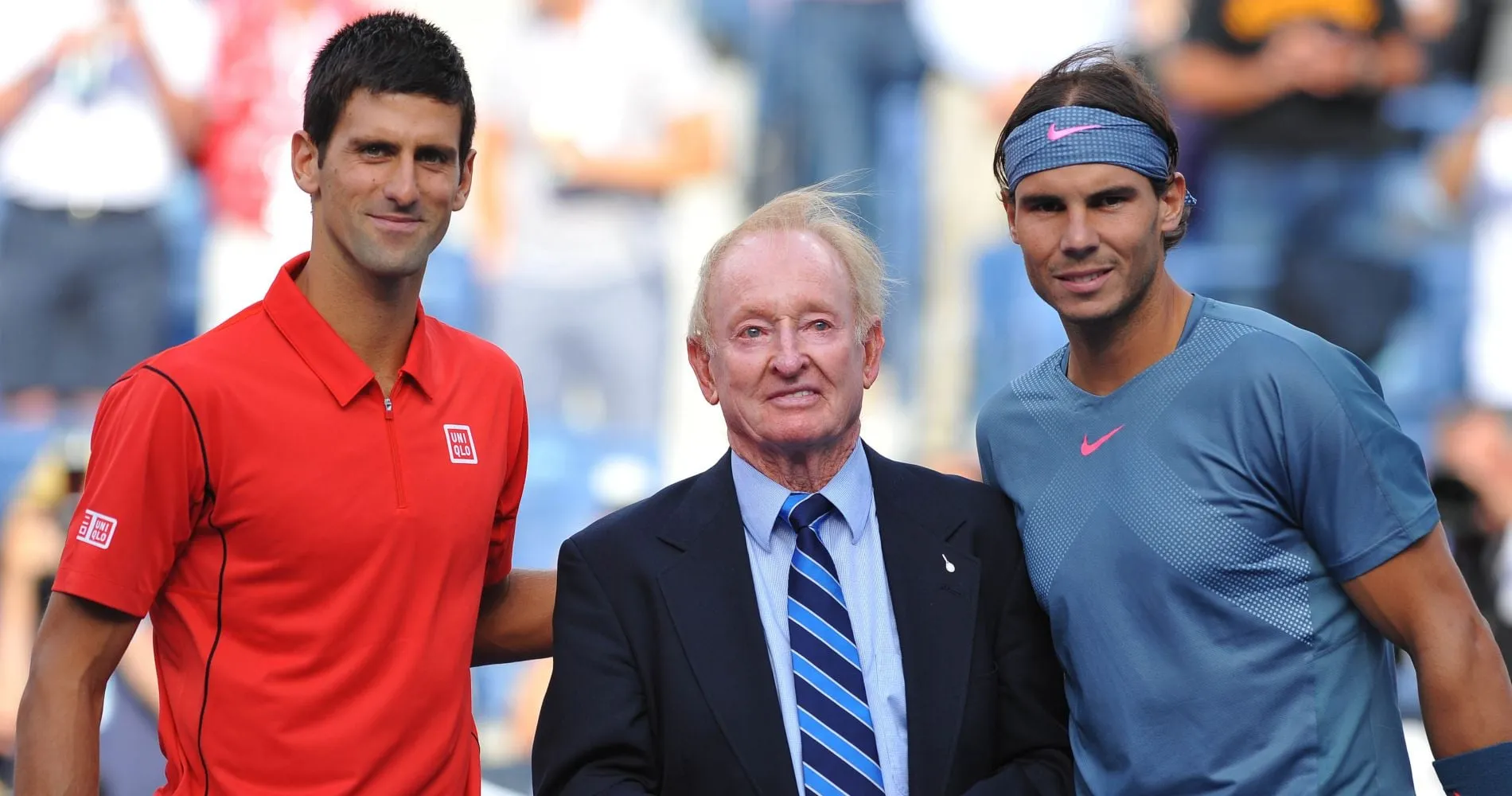 Novak Djokovic - Rod Laver - Rafael Nadal