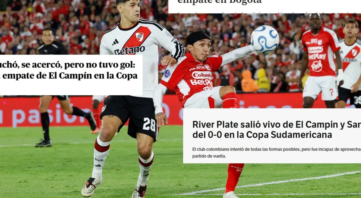 Pt_5FsKCP_2000x1500__1.jpg "Salió vivo" y "no propuso casi nada": la reacción de los medios de Colombia tras el empate de River en la Sudamericana