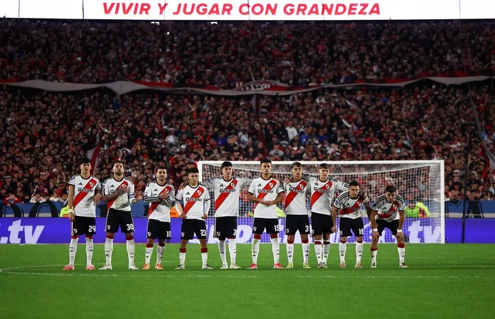 River Plate vs. Independiente Santa Fe. REUTERS/Agustin Marcarian