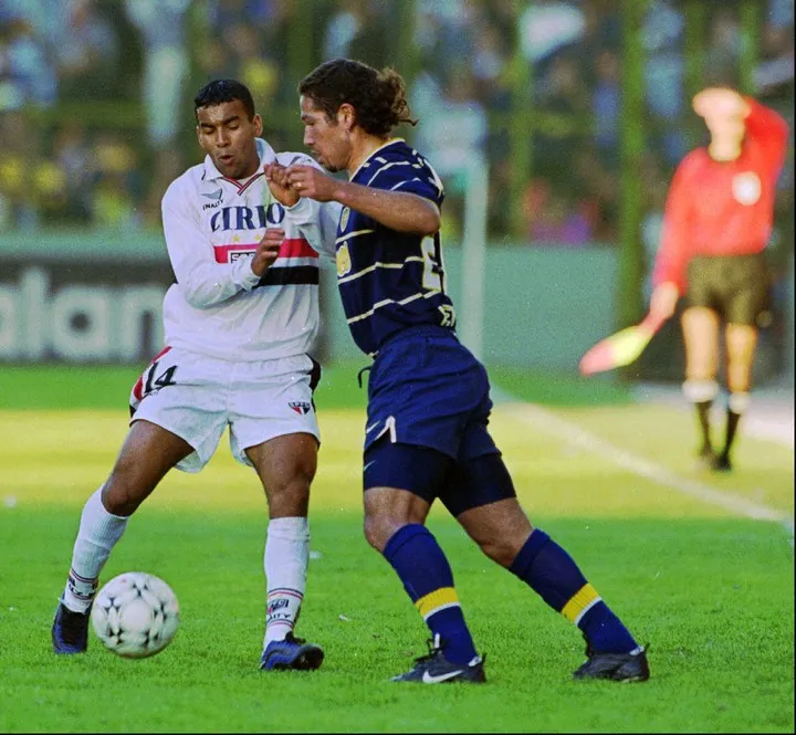 Barijho ante San Pablo en 1999