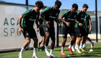 Le Sporting intensifie sa préparation avant le match contre le Vitória SC