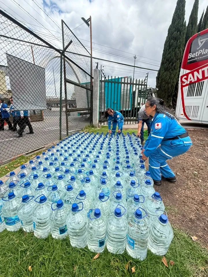 River acompañó a Colombia tras el terremoto. Foto: Fundación River