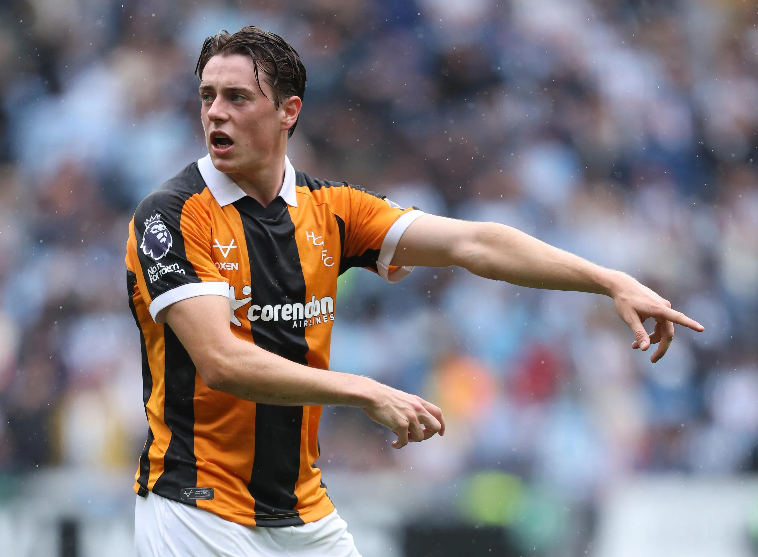 Elliot Stroud, one of Hull’s 19 summer signings, in action during their 1-0 win at Coventry