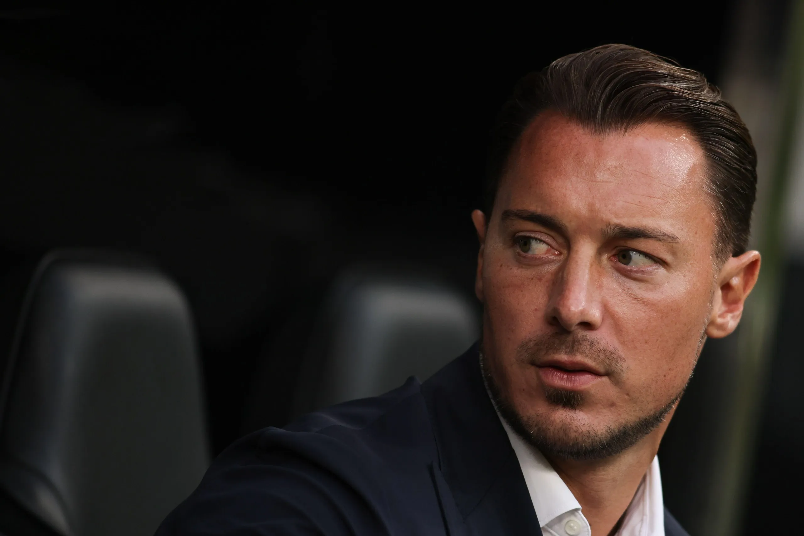 Matthias Jaissle in the dugout