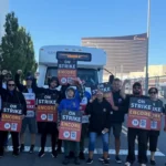 Les syndicats d&rsquo;Encore Boston Harbor en grève pour le Labor Day