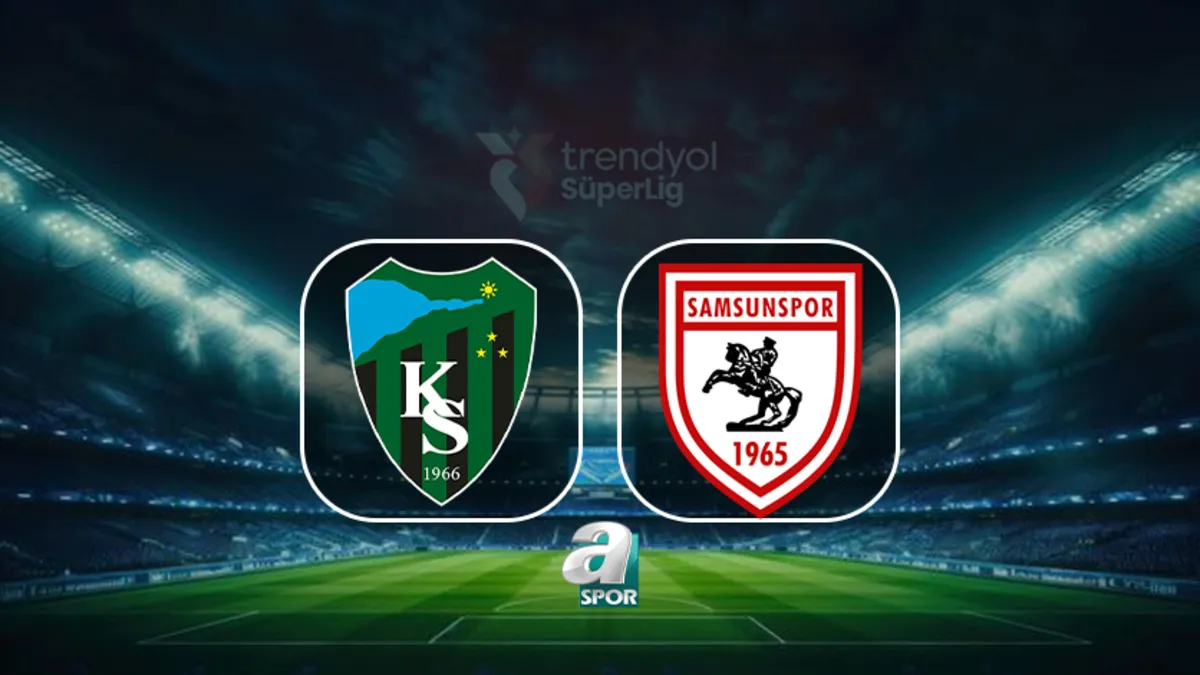 CANLI | Kocaelispor-Samsunspor maçı saat kaçta, hangi kanalda?
